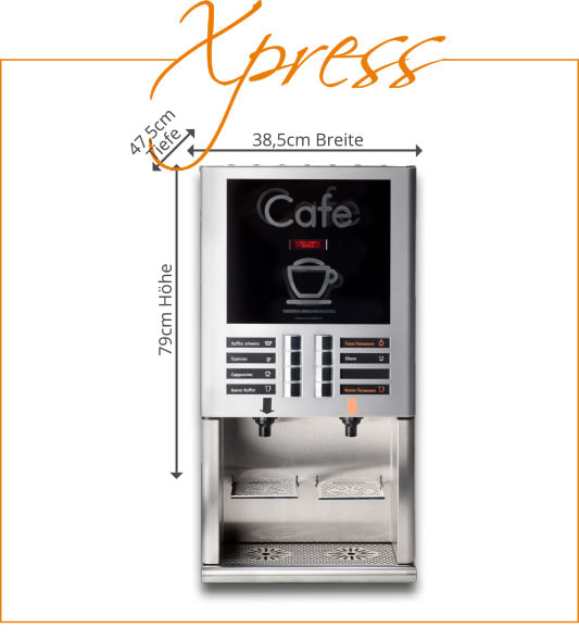 Coffeesky Kaffeemaschine Xpress