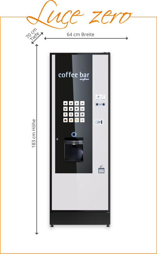 Coffeesky Kaffeeautomat Luce zero Coffee bar